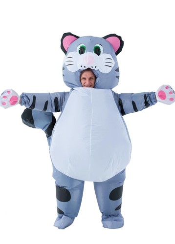 Inflatable cat costume adult - inflatable,