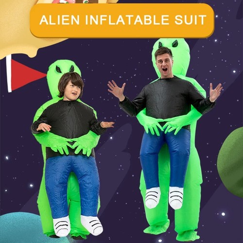 Halloween green alien - halloween,
