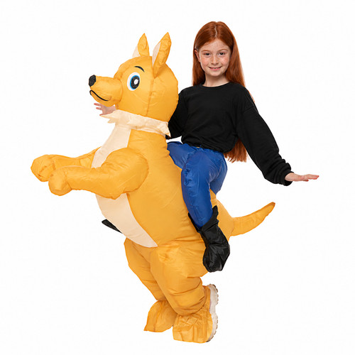 Inflatable dog costume - inflatable,