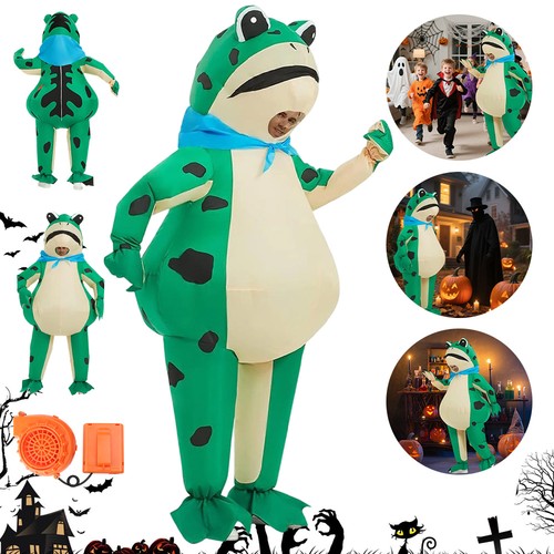 Adult inflatable frog costume - inflatable,