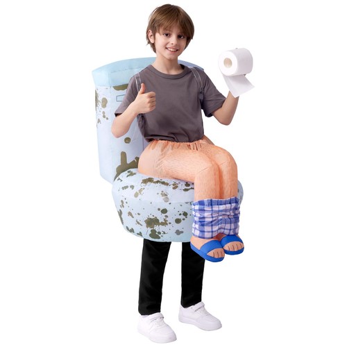 Funny toilet inflatable - funny,