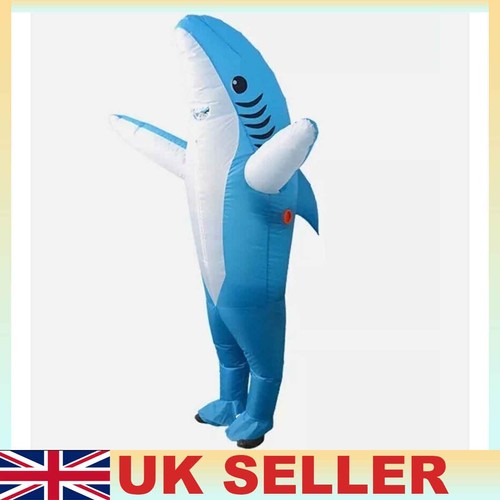 Inflatable shark costume adult - shark,