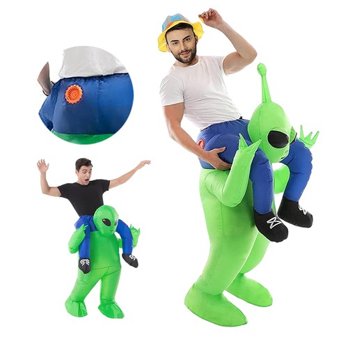 Scary halloween alien - halloween,