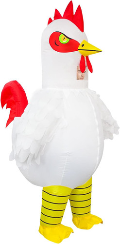 Inflatable chicken costume - chicken,
