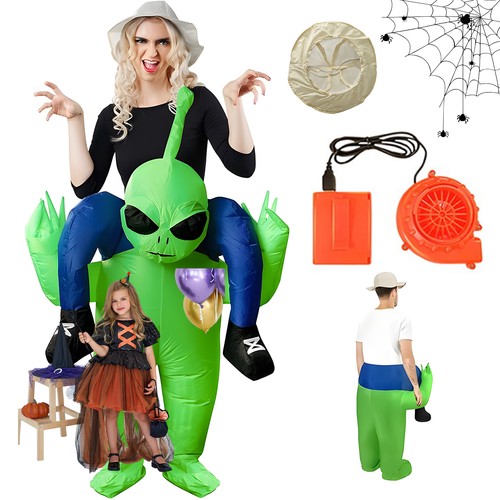 Scary halloween alien - scary,