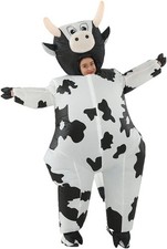 JASHKE Inflatable Cow Costume