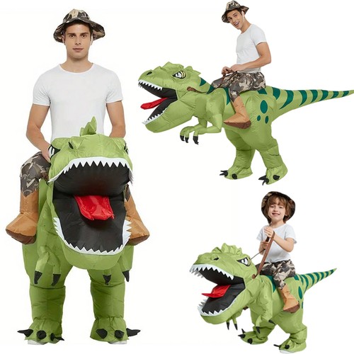 Inflatable dinosaur costume - inflatable,