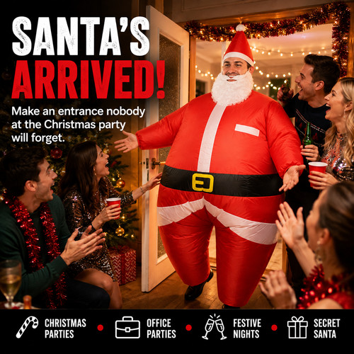 Adult inflatable big santa - inflatable,