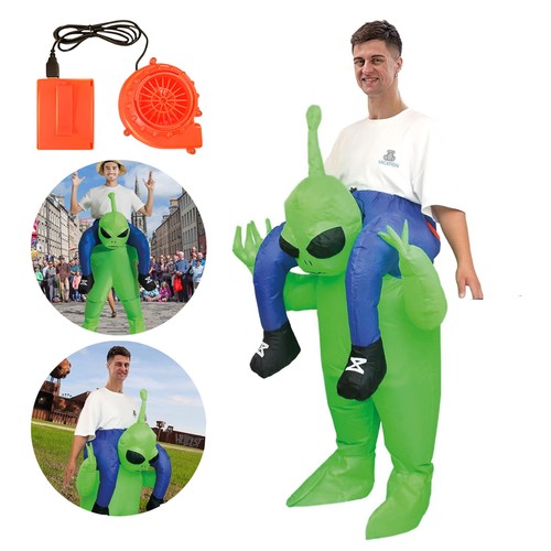Halloween alien inflatable - halloween,