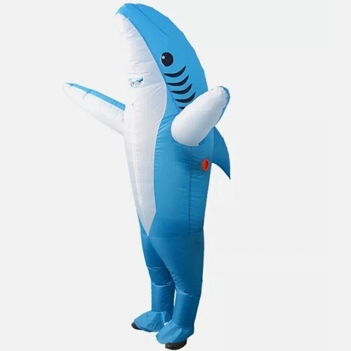 Adult blue shark - adult, inflatable