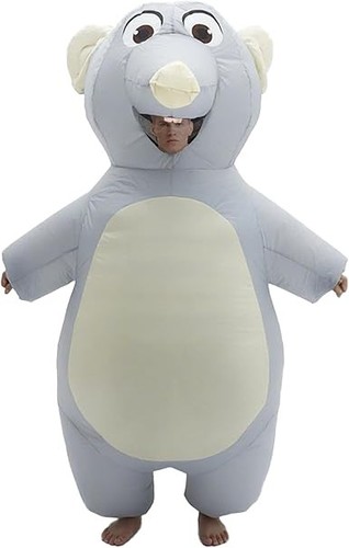 Adult inflatable rat costume - inflatable,