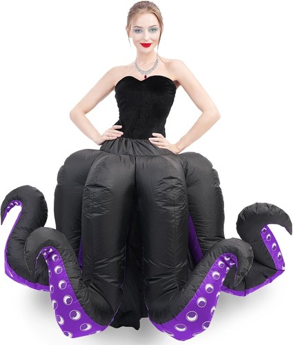 Inflatable costume octopus - costume,