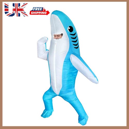Inflatable shark costume adult - shark,