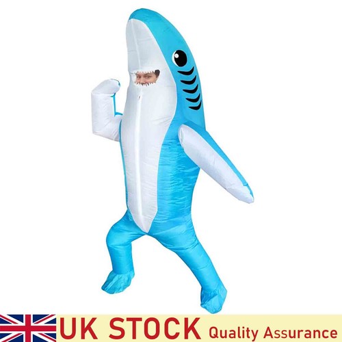 Inflatable shark costume adult - costume,