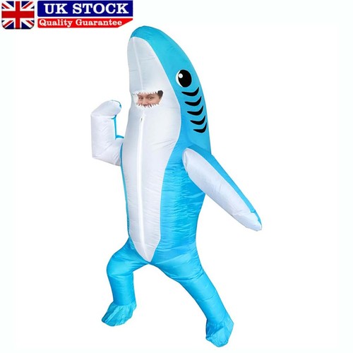 Inflatable shark costume - inflatable,