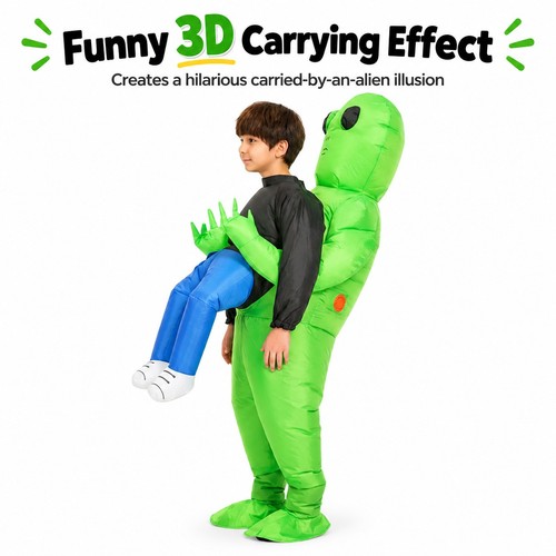 Kids inflatable alien - kids,