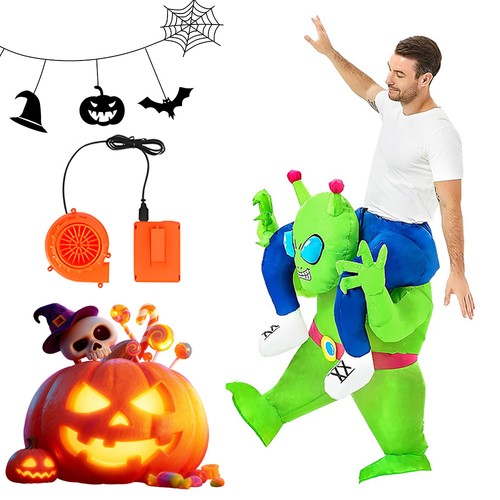 Adult ride alien inflatable - adult,