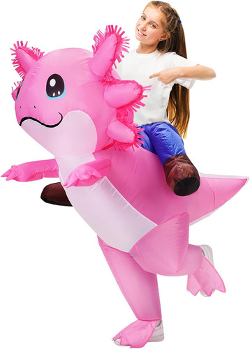 Inflatable axolotl costume for - inflatable,