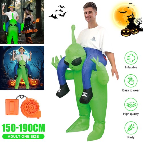Halloween alien inflatable - halloween,