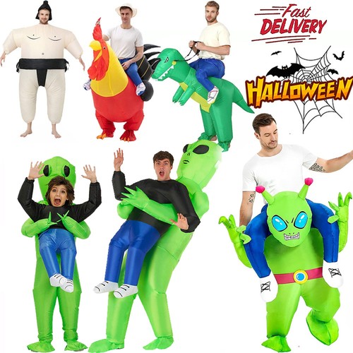 Inflatable alien costume - inflatable, adult
