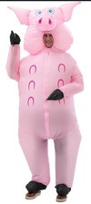 Pig Costume Funny Animal Blow