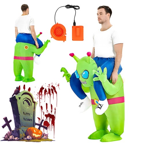 Halloween green alien - halloween,