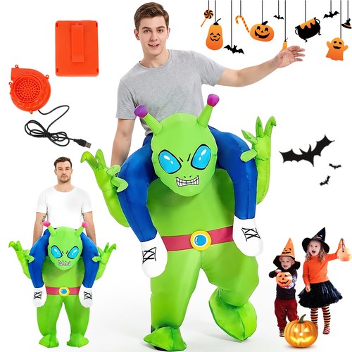 Inflatable alien costume - inflatable, adult