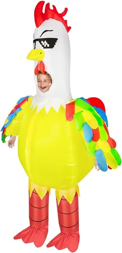 Inflatable chicken costume - inflatable,