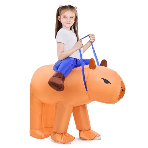 Inflatable capybara costume - inflatable,