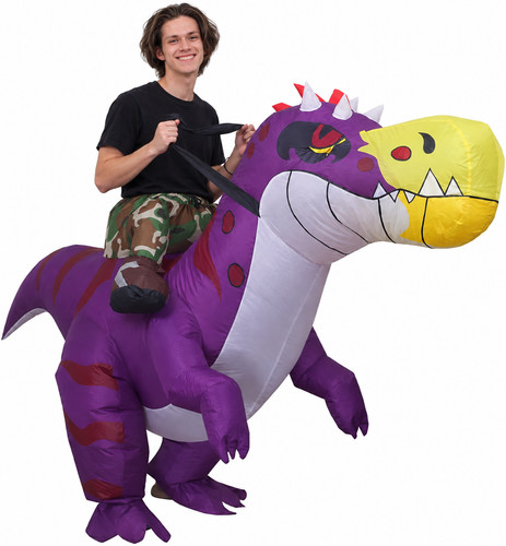 Inflatable purple dinosaur - inflatable,