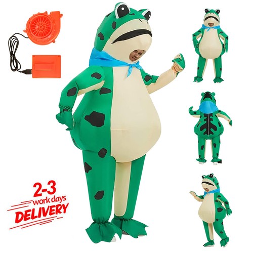 Adult inflatable frog costume - adult,