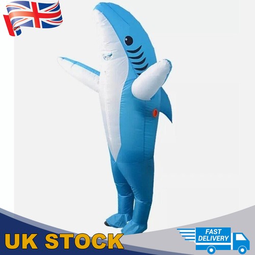 Inflatable shark costume - inflatable,