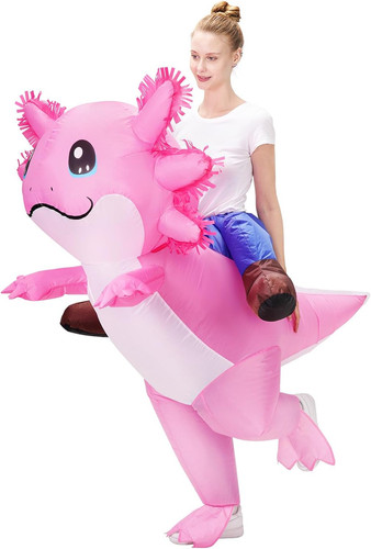 Inflatable axolotl costume for - inflatable,