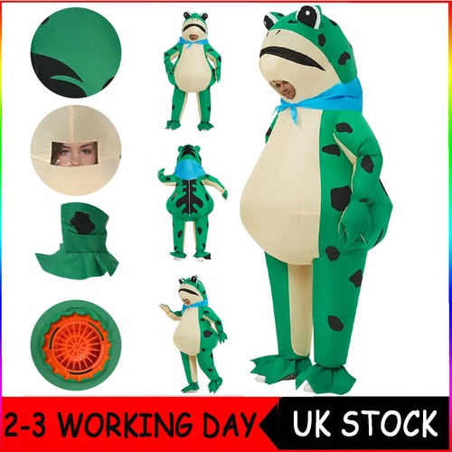 Adult inflatable frog costume - frog,