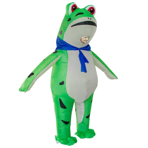 Inflatable costume frog - inflatable,