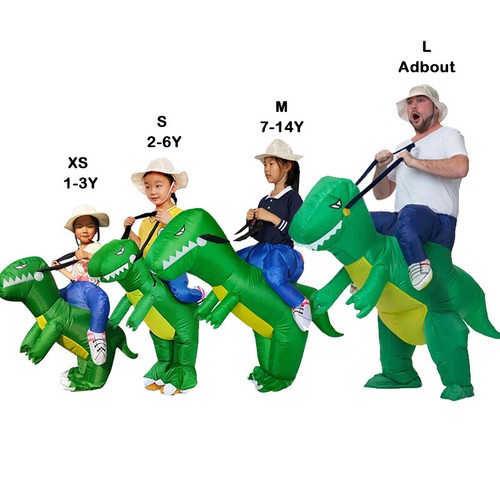 Inflatable dinosaur ride - dinosaur,