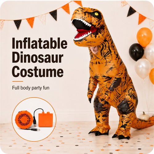 Adult inflatable dinosaur - adult,