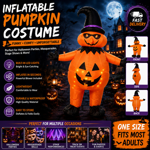 Halloween inflatable pumpkin - halloween,