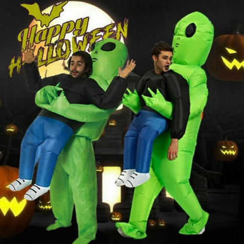 Halloween alien inflatable - halloween,