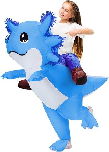 Inflatable axolotl costume for - axolotl,
