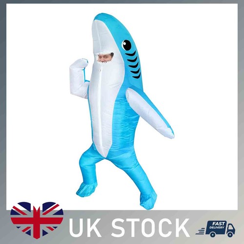 Inflatable shark costume - inflatable,