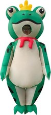 Inflatable Frog King Costume