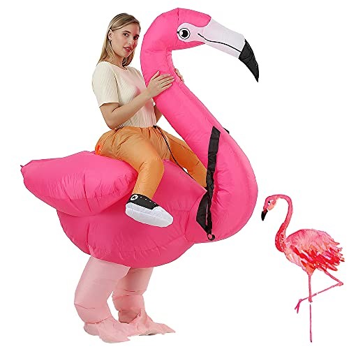 Inflatable flamingo costume - flamingo,