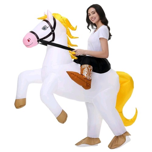 Inflatable horse costume blow - inflatable,