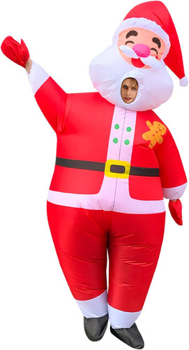 Inflatable christmas costume - christmas,