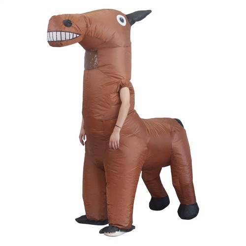 Inflatable horse costume - costume, adult