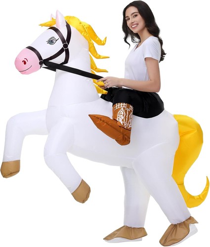 Inflatable horse costume blow - inflatable,