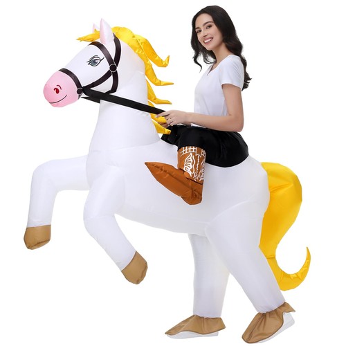 Inflatable horse costume blow - inflatable,