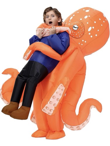 Inflatable octopus costume - inflatable,