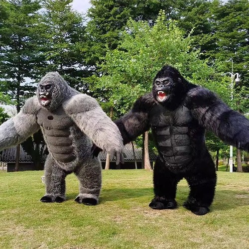 Funny giant inflatable gorilla - funny,